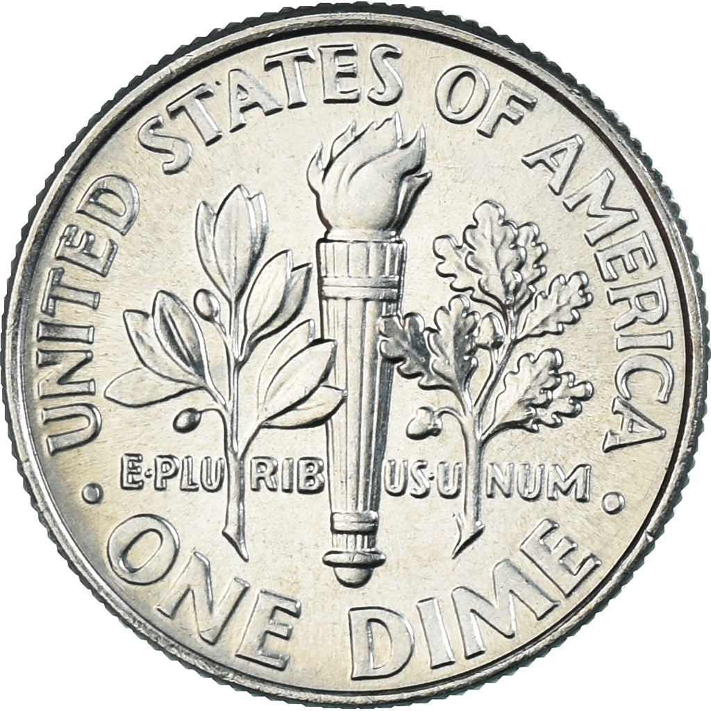 Moneda, Estados Unidos, Dime, 2019