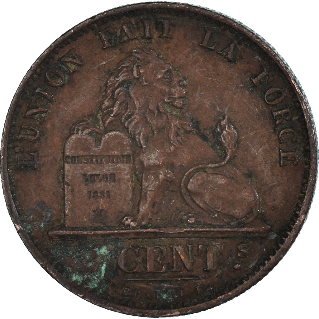 Munten, België, Centime, 1876