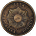 Monnaie, Pérou, 2 Centavos, 1878
