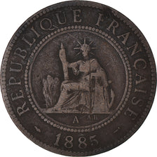 Münze, FRENCH INDO-CHINA, Cent, 1885