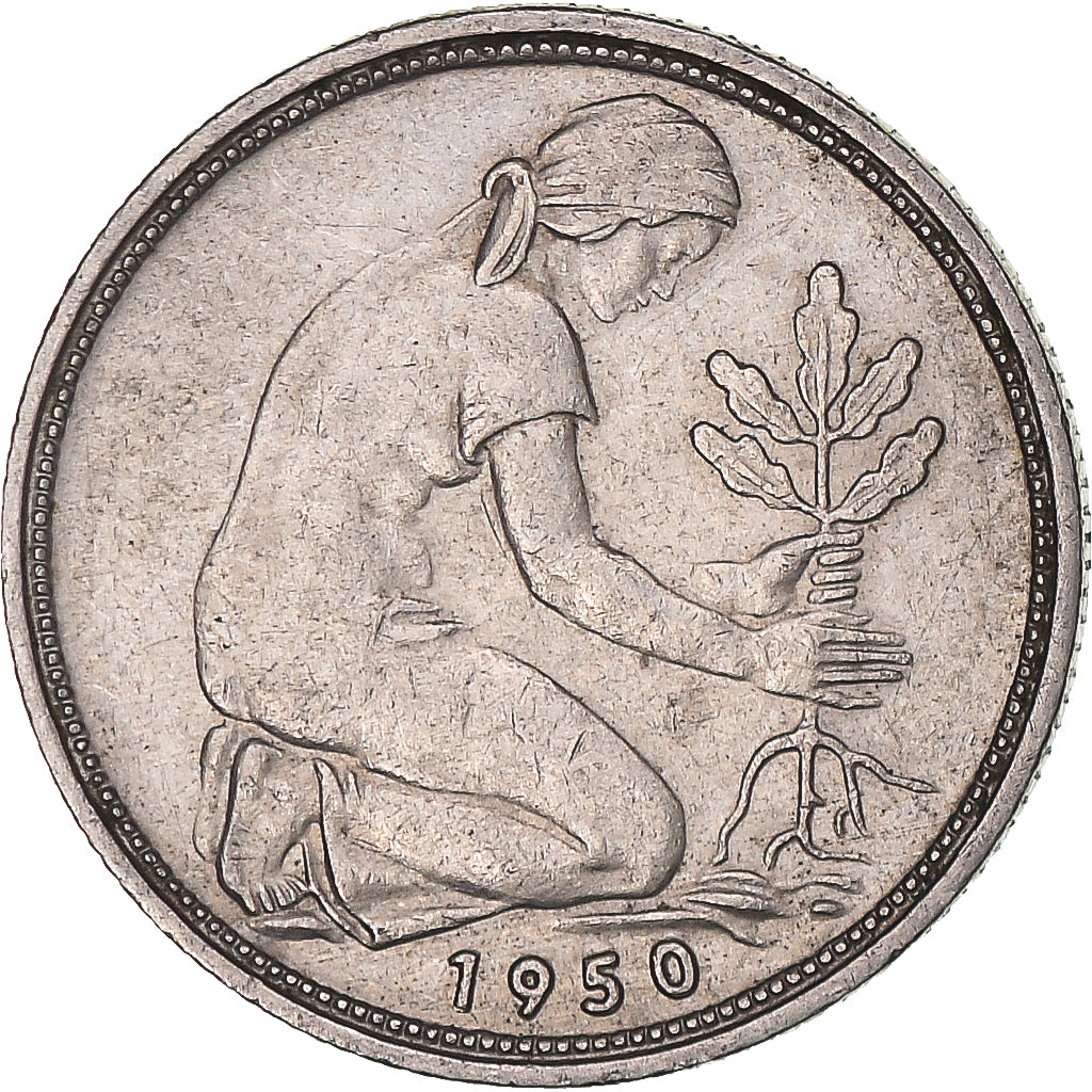 Moneta, Niemcy, 50 Pfennig, 1935
