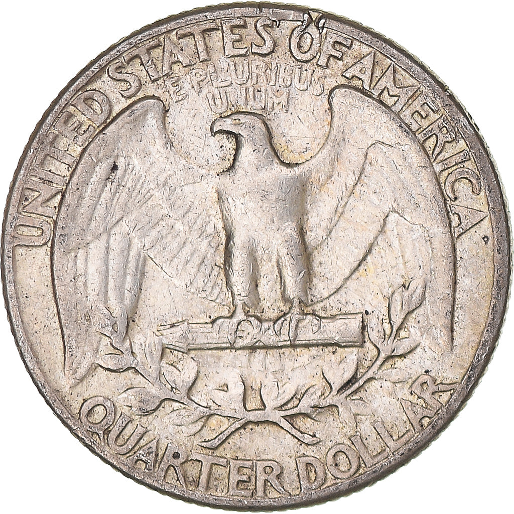Moneta, Stati Uniti, Quarter, 1962