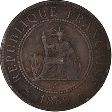 Monnaie, Indochine française, Cent, 1889
