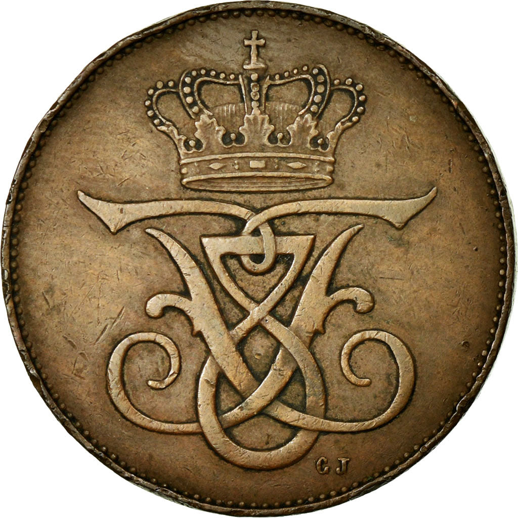 Coin, Denmark, Frederik VIII, 5 Öre, 1907, Copenhagen, EF(40-45), Bronze