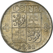 Moneta, Czechosłowacja, 5 Korun, 1991
