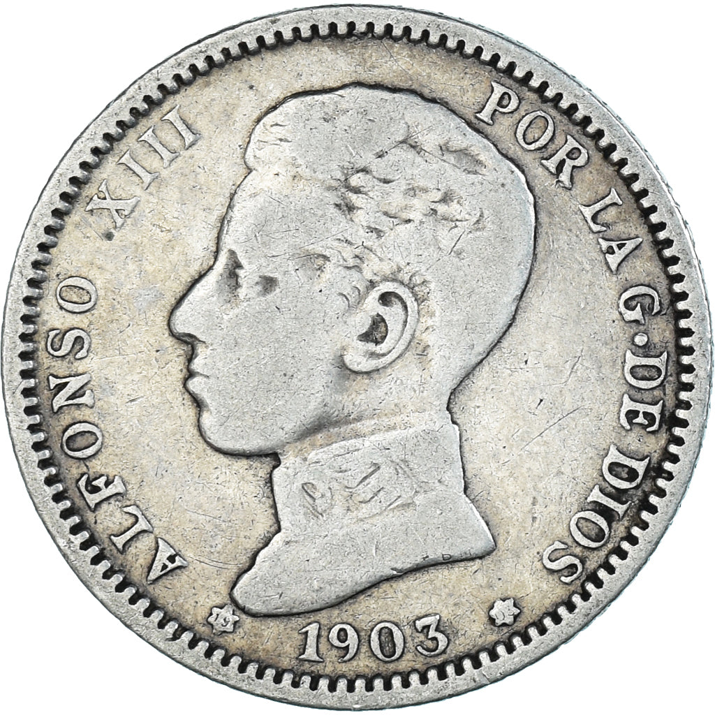Münze, Spanien, Peseta, 1903