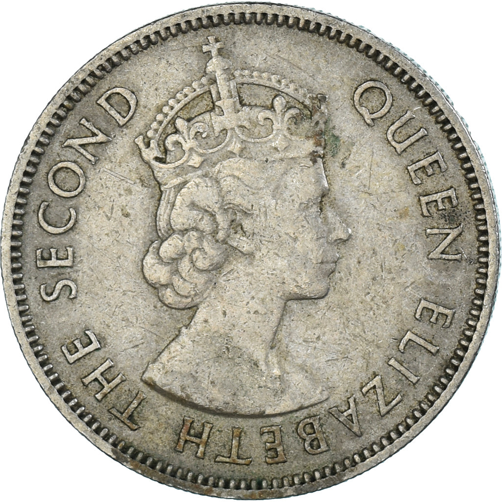 Monnaie, Seychelles, 1/2 Rupee, 1960