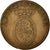 Moneda, Dinamarca, Frederik VI, 2 Rigsbankskilling, 1818, MBC, Cobre, KM:689