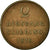 Moneda, Dinamarca, Frederik VI, 2 Rigsbankskilling, 1818, MBC, Cobre, KM:689