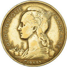 Coin, FRENCH AFARS & ISSAS, 20 Francs, 1968