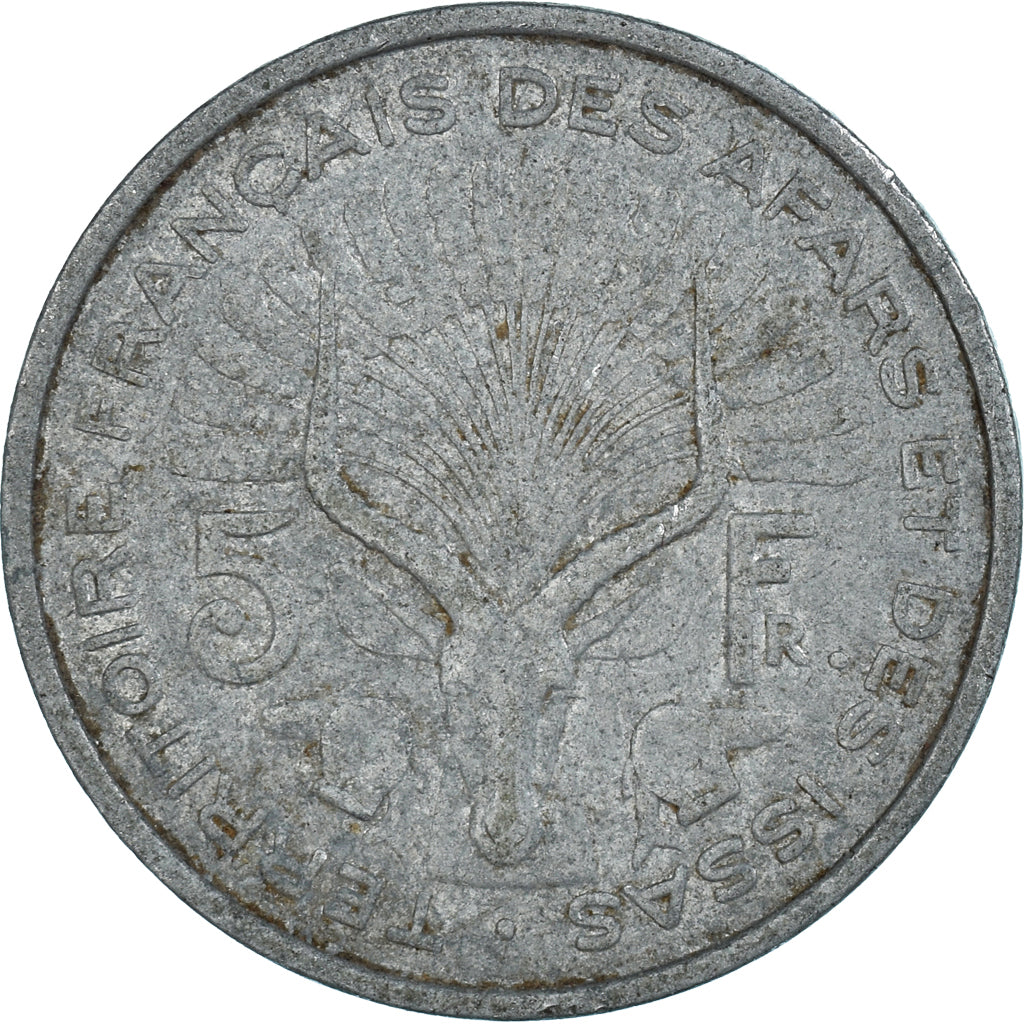 Münze, FRENCH AFARS & ISSAS, 5 Francs, 1975
