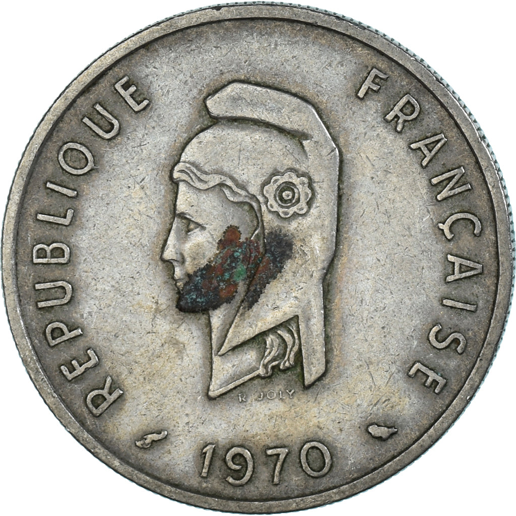 Moneta, AFARS E ISSAS FRANCESI, 50 Francs, 1970