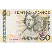Suécia, 50 Kronor, KM:62b, VF(30-35)