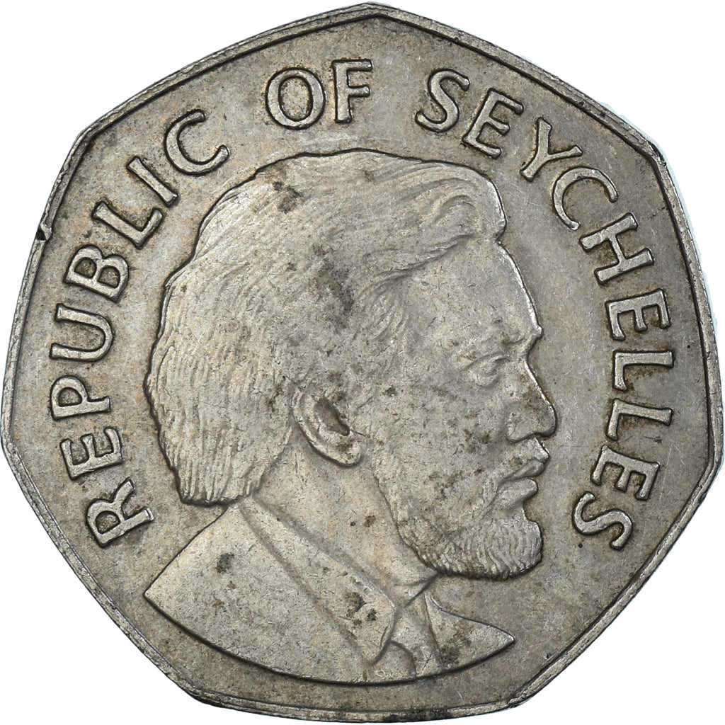 Münze, Seychelles, 5 Rupees, 1976