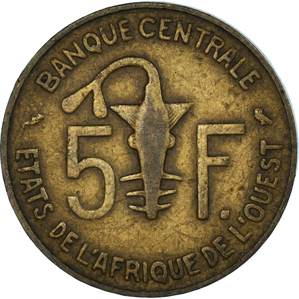 Monnaie, Communauté économique des États de l'Afrique de l'Ouest, 5 Francs
