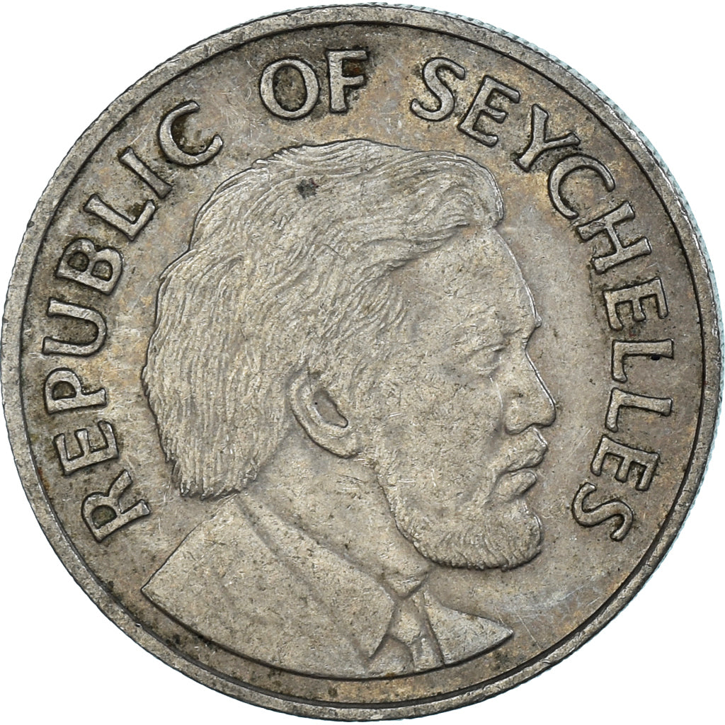 Moeda, Seicheles, 50 Cents, 1976