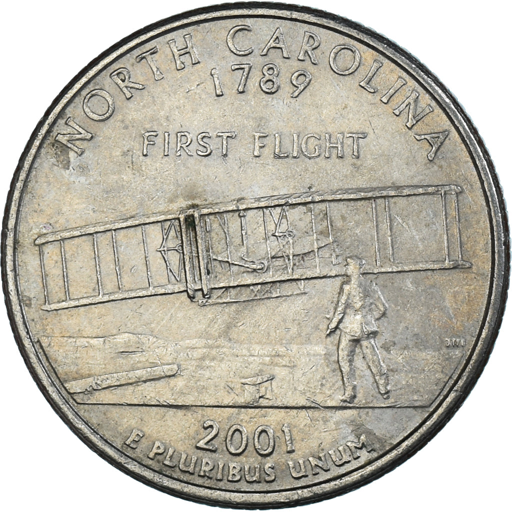 Moneta, Stati Uniti, Quarter, 2001