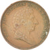 Sweden, Carl XIV Johan, 2 Skilling, 1840, EF(40-45), Copper, KM:643