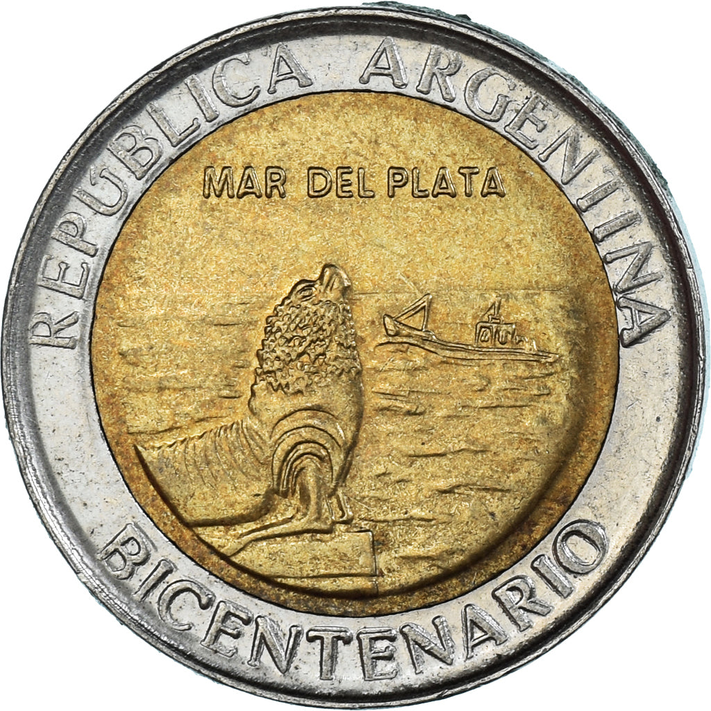 Moneta, Argentina, Peso, 2010