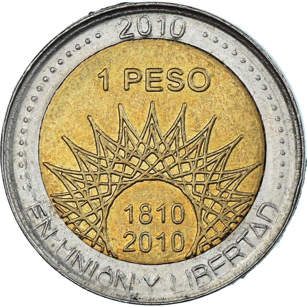 Moneta, Argentina, Peso, 2010