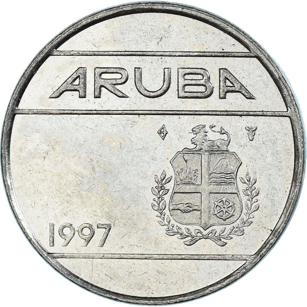 Moneta, Aruba, 25 Cents, 1997