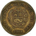 Monnaie, Pérou, 20 Centimos, 2008