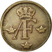 Coin, Sweden, Adolf Frederick, Ore, S.M., 1758, EF(40-45), Copper, KM:460