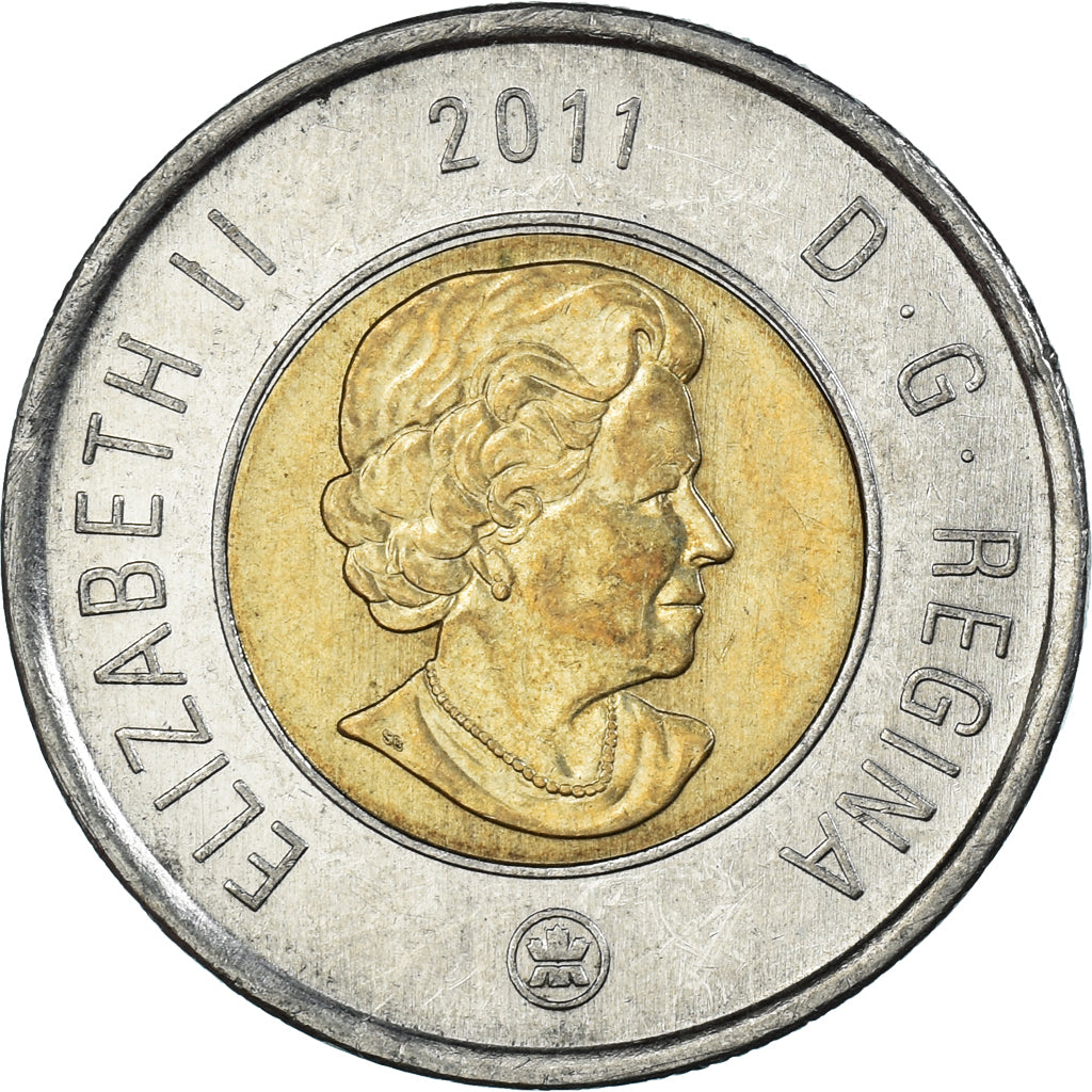 Moneta, Canada, 2 Dollars, 2011