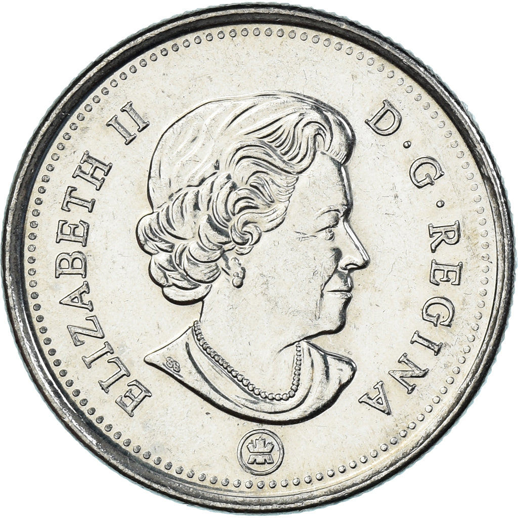 Moneta, Canada, 25 Cents, 2016