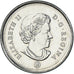 Moneta, Canada, 25 Cents, 2016