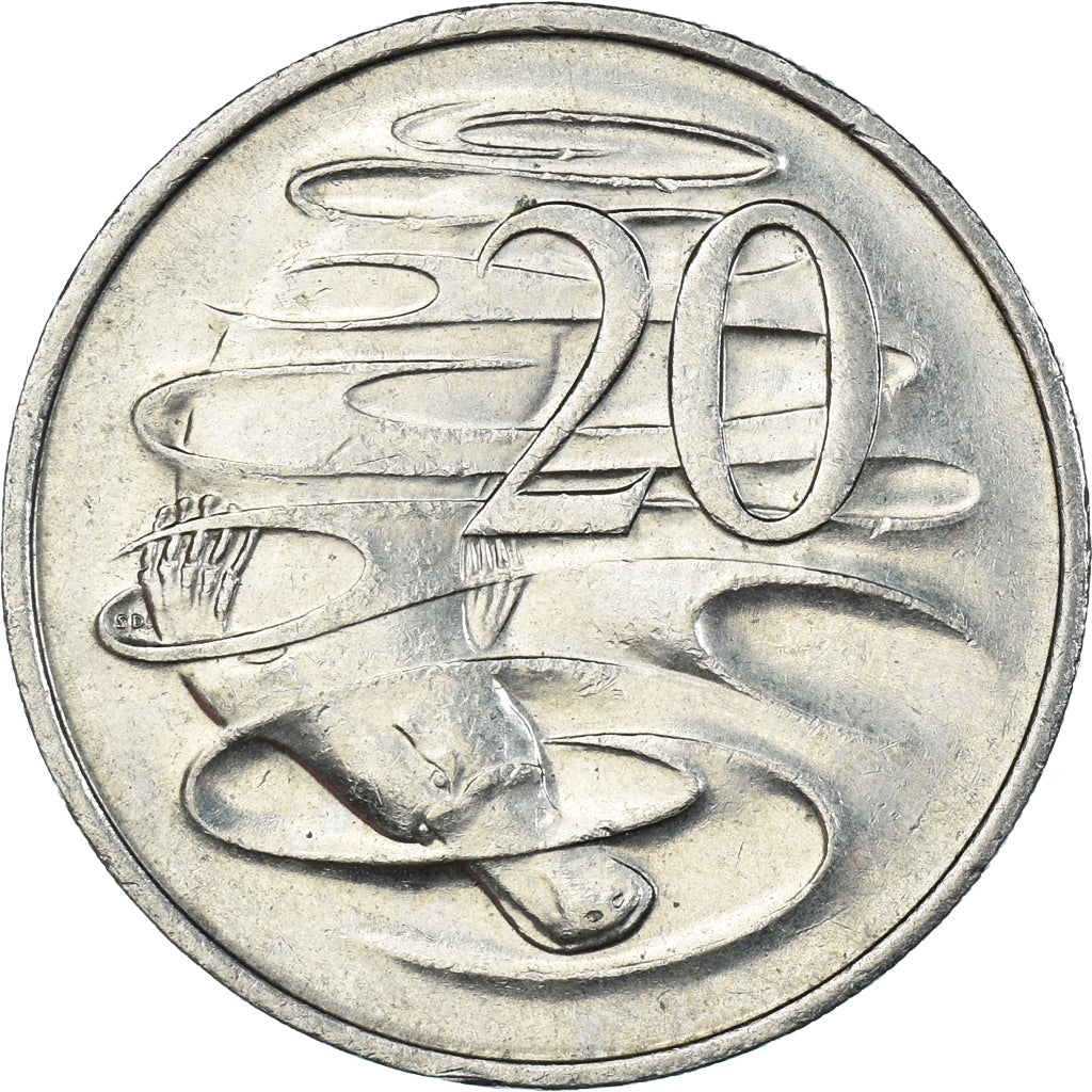 Moneta, Australia, 20 Cents, 1998