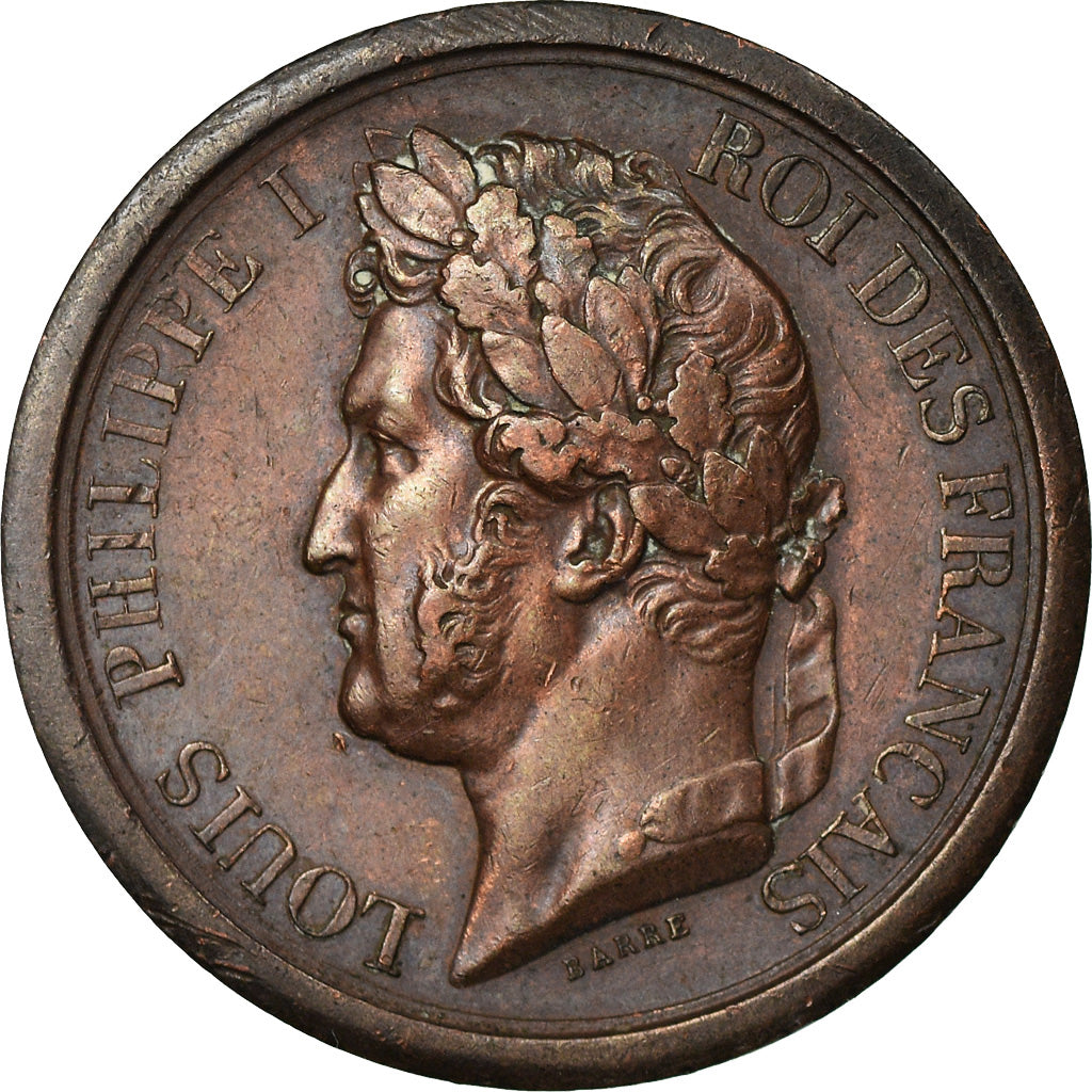 Francja, Medal, Louis Philippe Ier, l'Armée au Duc d'Orléans, 1842, Barre