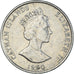 Moneda, Islas Caimán, 25 Cents, 1990