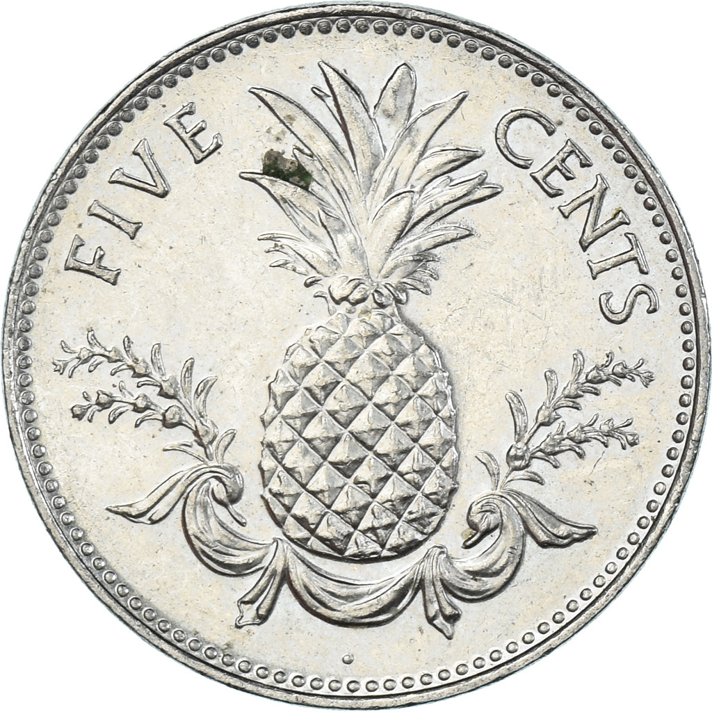 Munten, Bahama's, 5 Cents, 2000