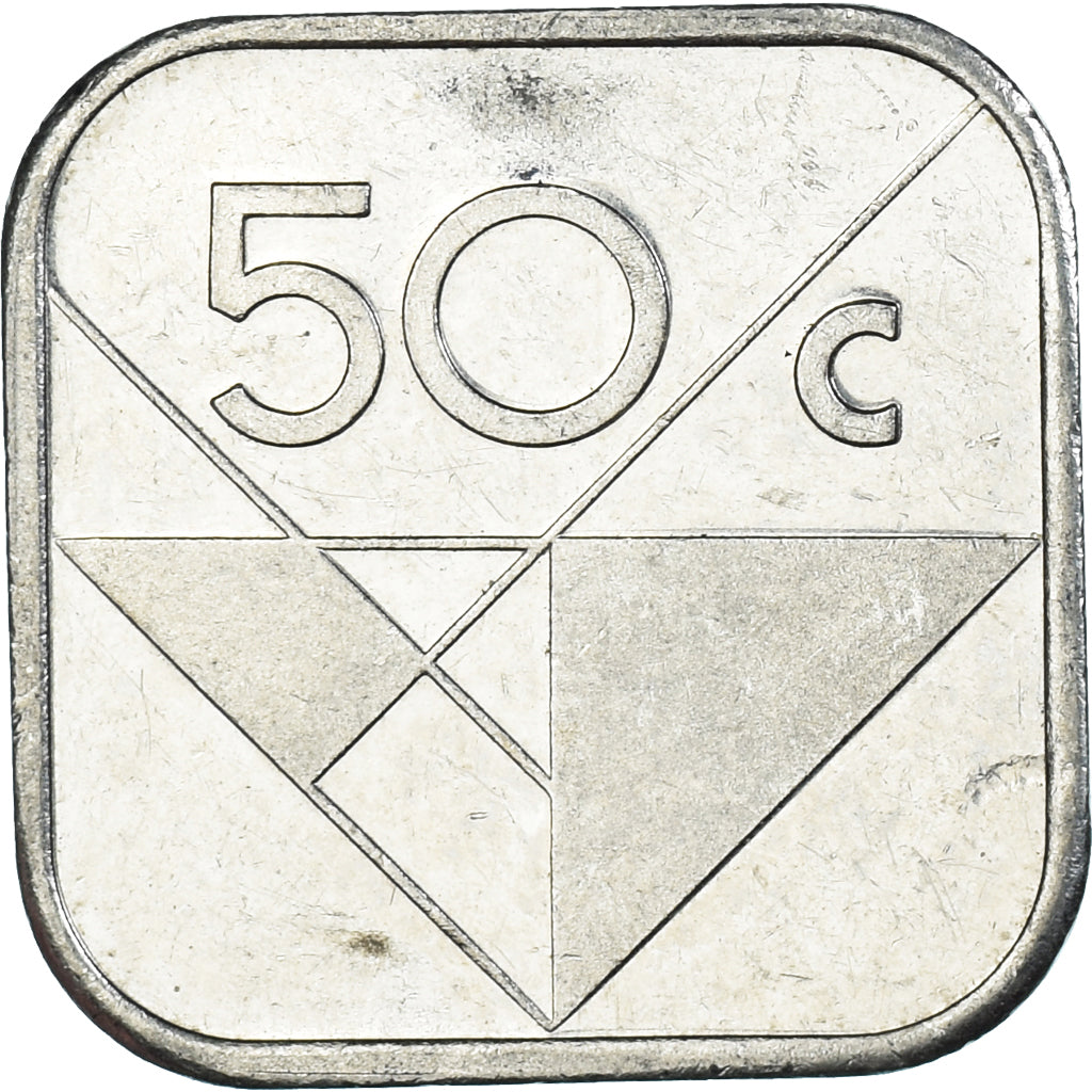 Monnaie, Aruba, 50 Cents, 1996