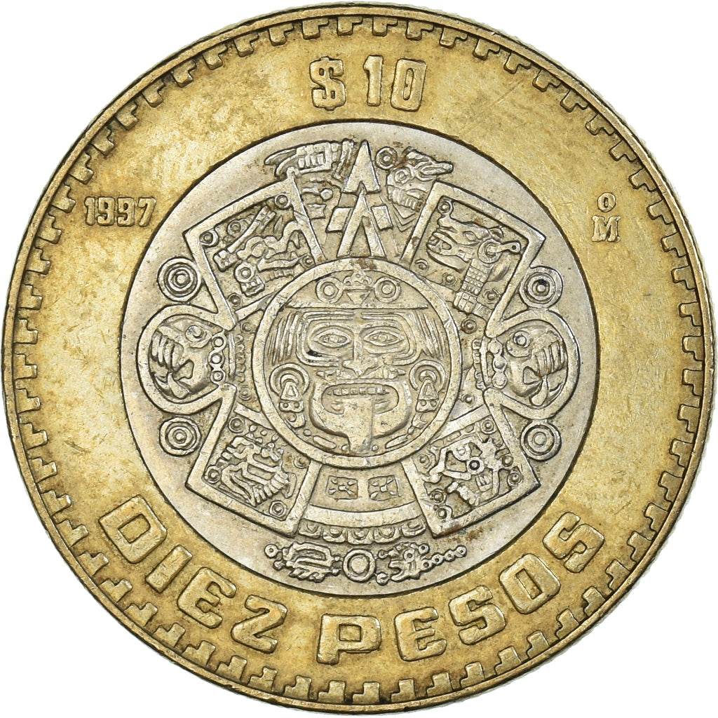 Moneta, Messico, 10 Pesos, 1997