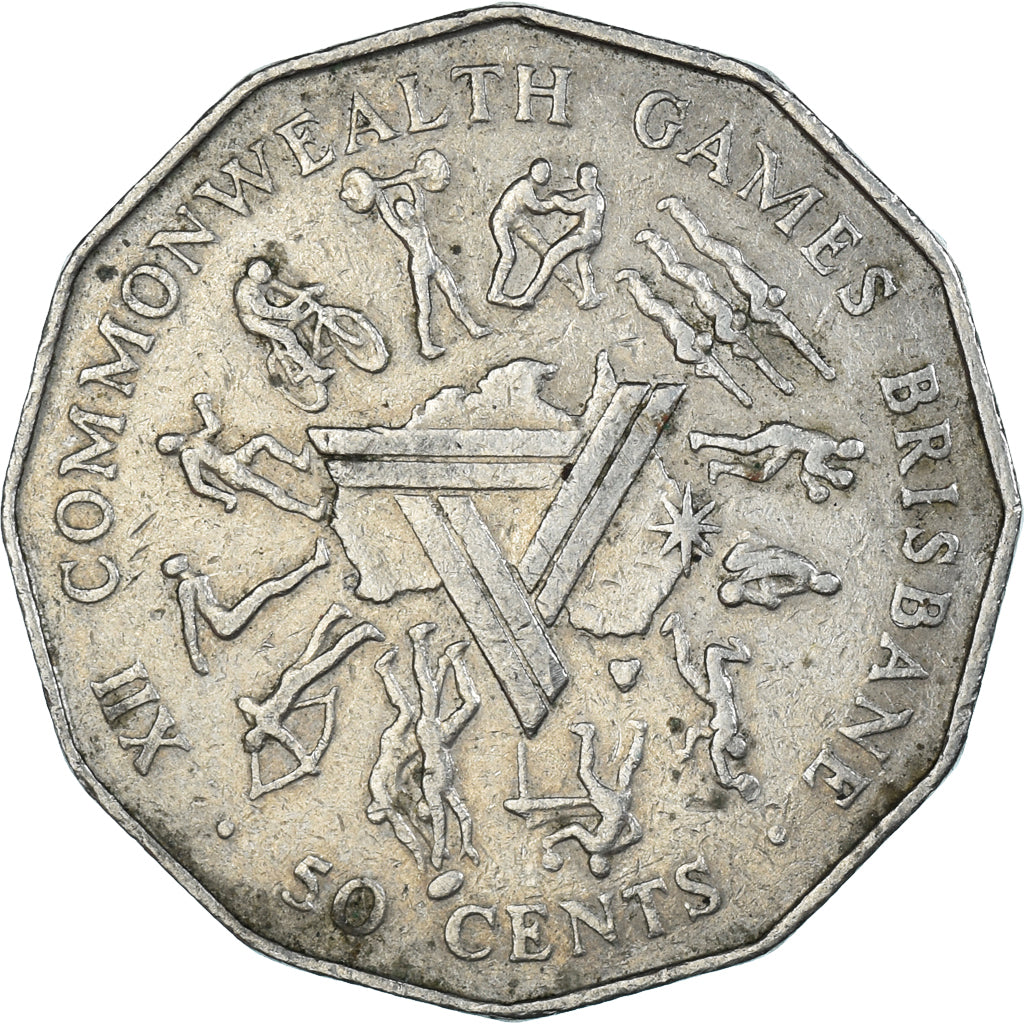 Moneta, Australia, 50 Cents, 1982