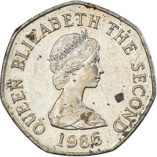 Münze, Jersey, 20 Pence, 1986