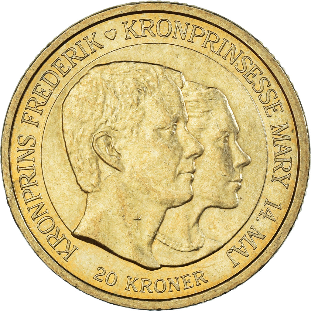 Moneta, Dania, 20 Kroner, 2004