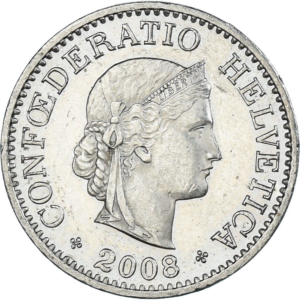 Moneta, Svizzera, 10 Rappen, 2008