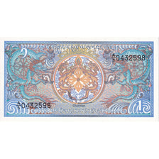 Bhutan, 1 Ngultrum, Undated (1986), KM:12, FDS