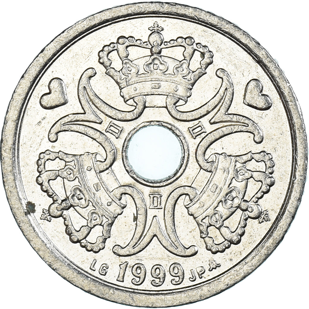 Moneta, Danimarca, Krone, 1999
