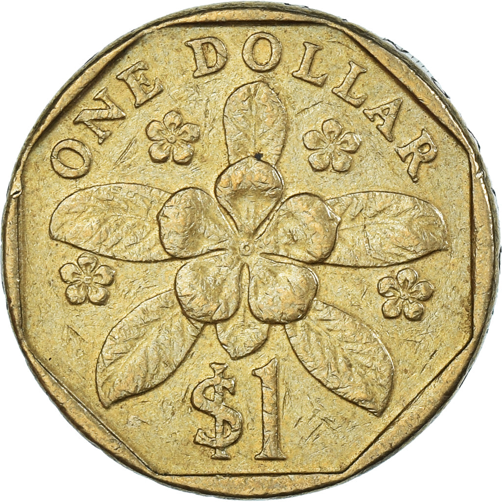 Monnaie, Singapour, Dollar, 1997