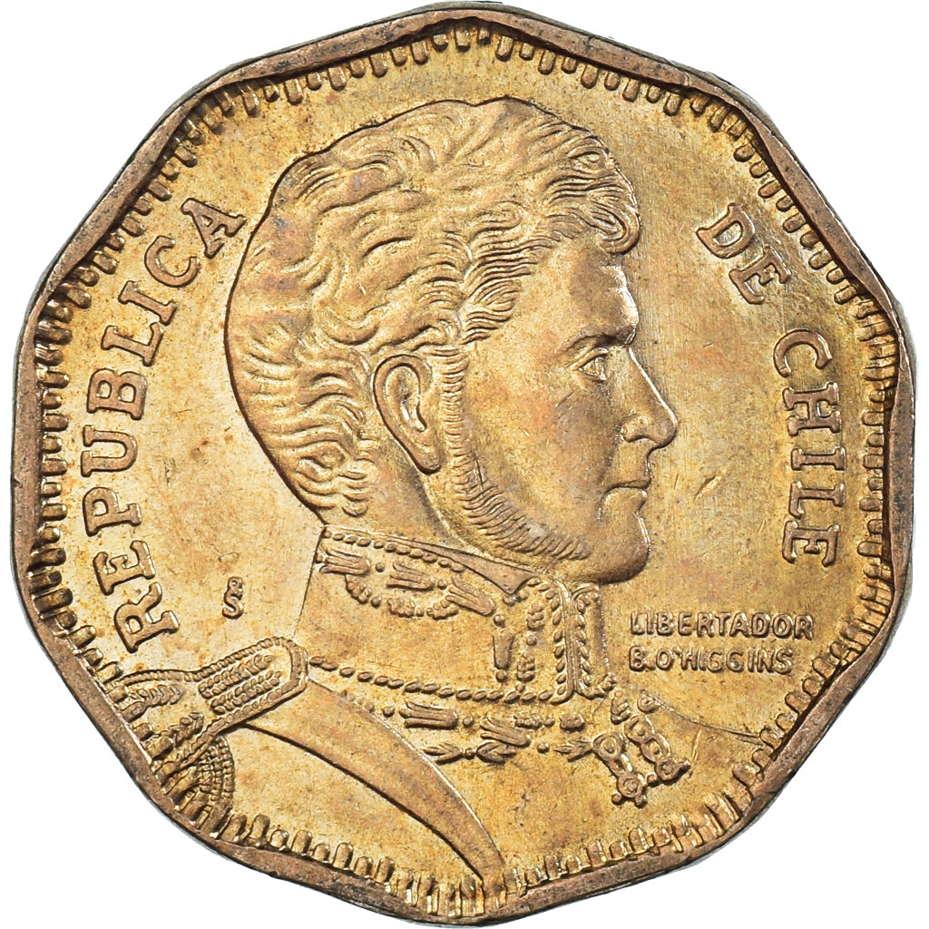 Moneda, Chile, 50 Pesos, 2012