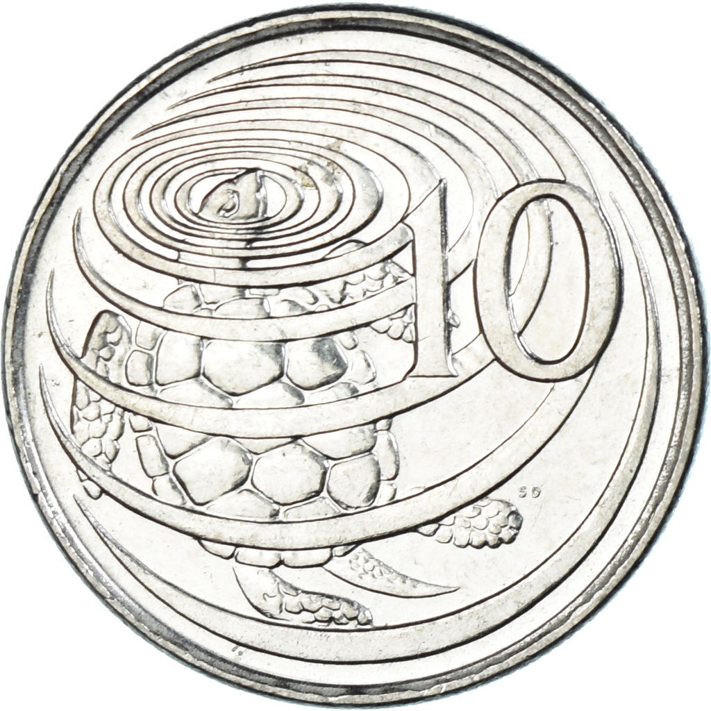Monnaie, Îles Caïmans, 10 Cents, 1992
