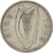 IRELAND REPUBLIC, 6 Pence, 1949, EF(40-45), Copper-nickel, KM:13a