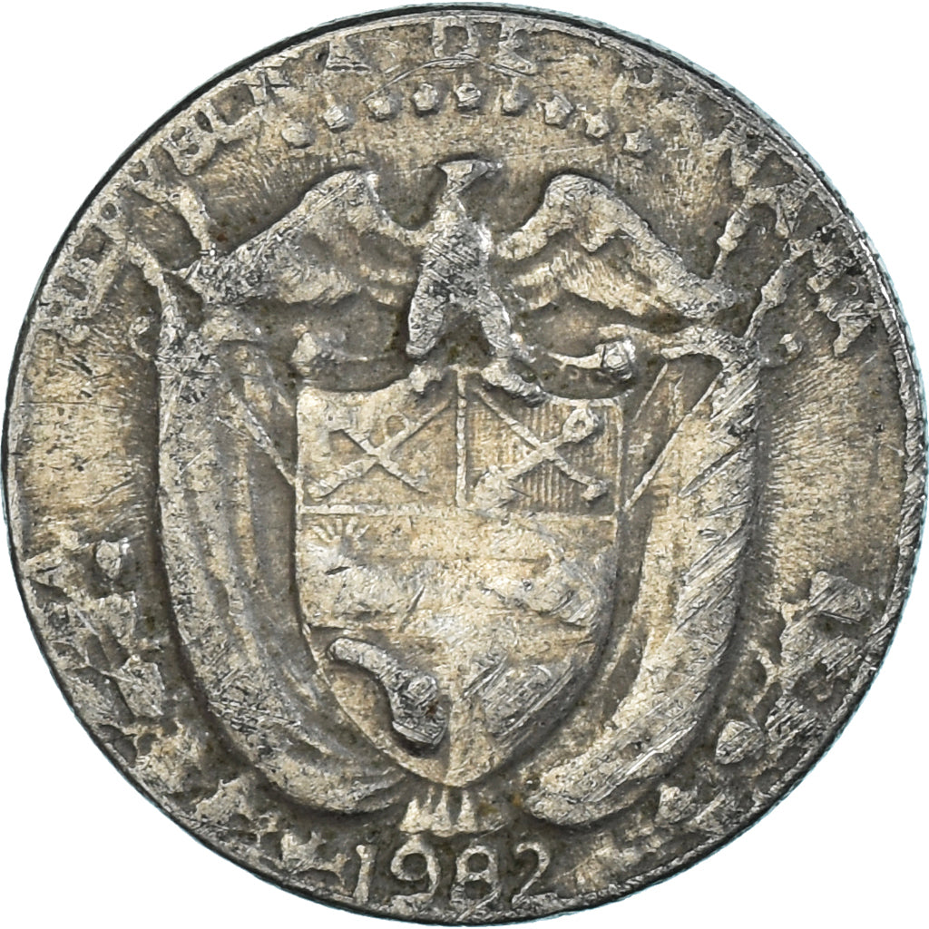 Moneta, Panama, 1/10 Balboa, 1982