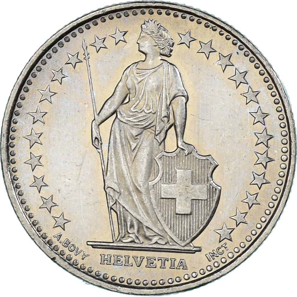 Moneta, Svizzera, 1/2 Franc, 2009