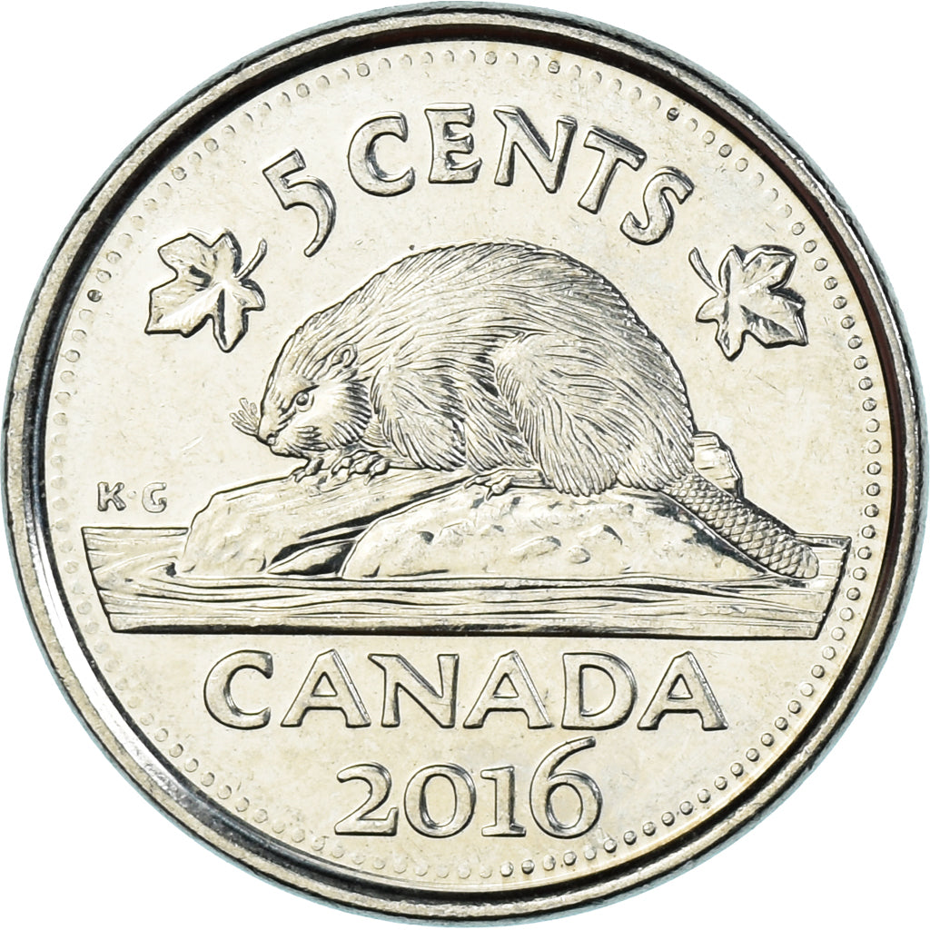 Moneta, Canada, 5 Cents, 2016