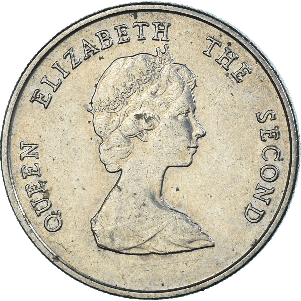 Coin, East Caribbean States, 25 Cents, 1993